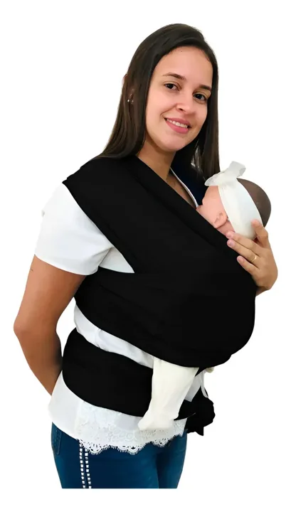 Wrap sling de malha Baby Ibiting